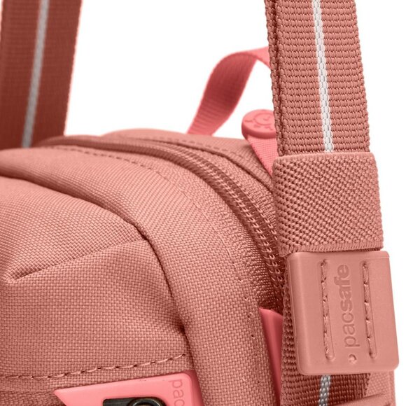 Anti Theft Micro Crossbody Bag Polyester RFID Safe Compact Travel - Picture 8 of 10